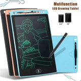 Drawing Tablet 8.5 Inch E-writing Tablet Multi Color Writing Board Writing Tablet Ewriter Kids Drawing Pad Digital Writer Lightless Lcd Sketch Screen Gift For Kids Children Thick Line Large Size Kids Writing Pad Multi Color